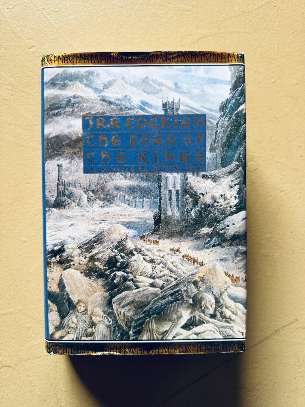 JRR Tolkien Lord of the Rings Centenary Edition Alan Lee 1991 Houghton Mifflin